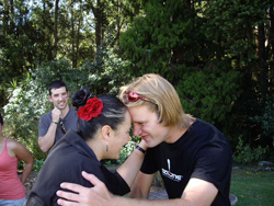 Hongi during our Auckland Maori Tours, the traditional Maori greeting