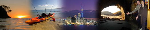 Auckland Kayak Fishing Tours, Kite Fishing Tours Auckland, Auckland Kayaking Adventures Tours, Auckland Personal Guided Tours, Auckland Guided Wilderness Walks, Auckland Maori Culture Experiences