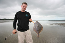 Excursions de pêche au flet à Auckland Nouvelle-Zélande - Auckland Flounder Fishing Tours
