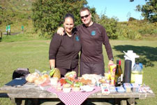 Ceillhe and Neill Sperath from TIME Unlimited Tours, Auckland, New Zealand