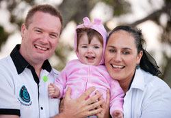 Neill, Danica and Ceillhe Sperath - Auckland New Zealand Tours with TIME Unlimited Tours in Auckland NZ